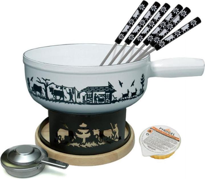Actual product image Heidi Cheese Line Fondue Set Alpes (Cheese fondue)