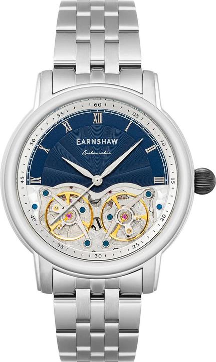 Image du produit Thomas Earnshaw ES-8255-22 Longitude Double Barrel automatique 42mm (Montre analogique, 42 mm)