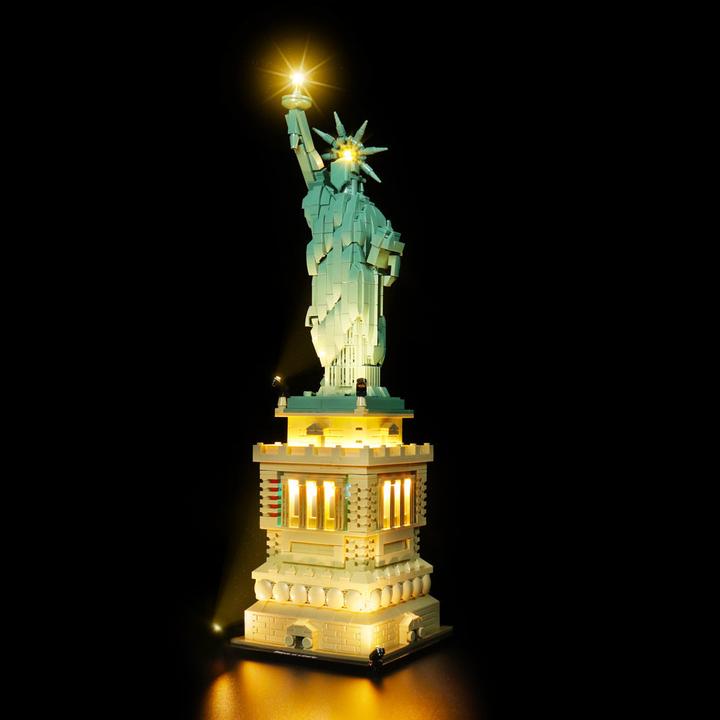Image du produit BrickBling Kit d'éclairage LED pour LEGO Statue de la Liberté (21042)