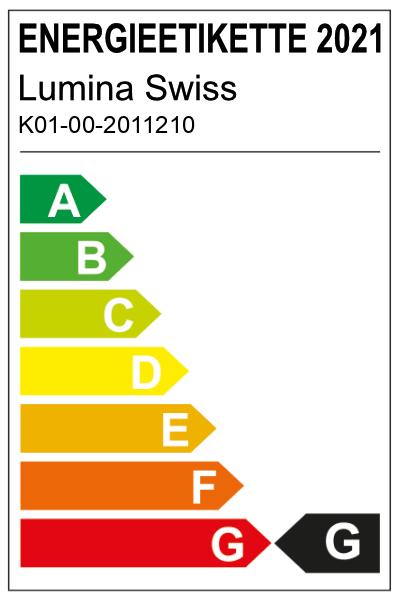 Energie-Label Lumina Swiss LED-Streifen-Set Multicolor 1m Premium Indoor Deluxe (100 cm, Indoor)