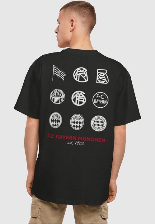 Actual product image FC Bayern München Logo History Heavy Oversized Tee - 112257 (L)