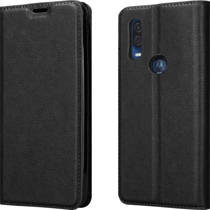Actual product image Cadorabo Book Invisible Magnet Cover (Motorola One Vision)