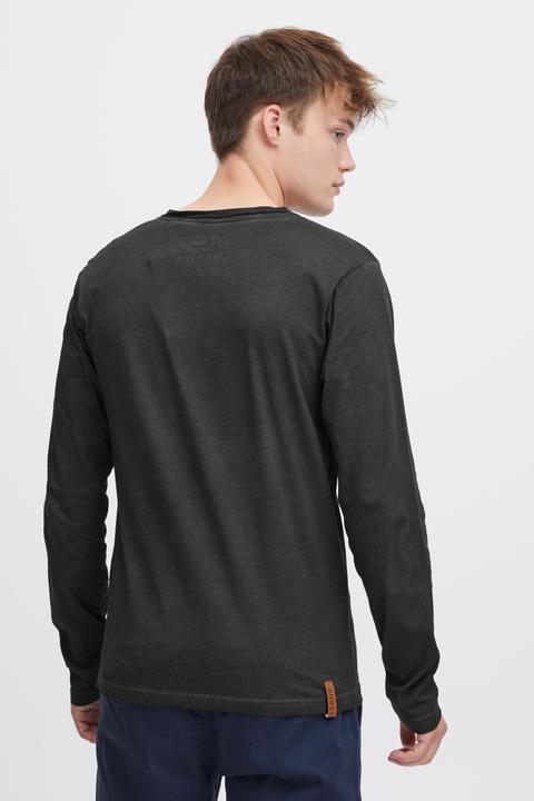 Actual product image Solid Tinox Men's Longsleeve With V-Neck Made Of 100% Cotton (XL)