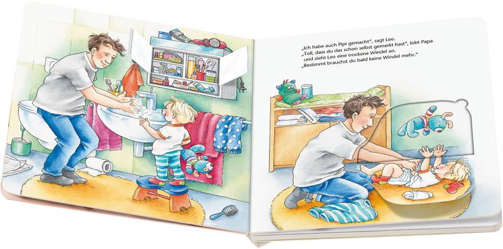 Immagine prodotto Ravensburger Andare nel vasino è facile: un libro di giochi con tanti risvolti (Tedesco)
