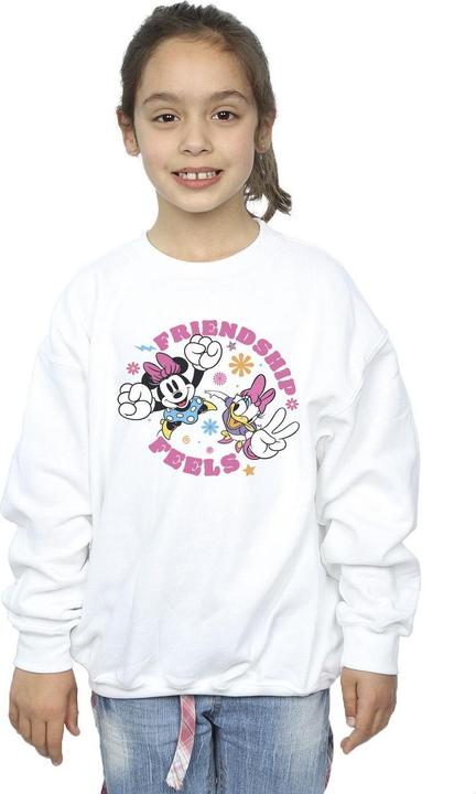 Actual product image Disney Girls Minnie Mouse Daisy Friendship Sweatshirt (140, 146)