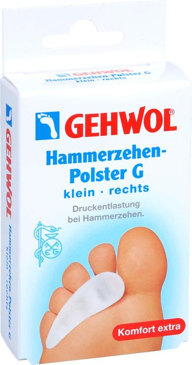 Image du produit Gehwol coussin orteils en marteau G petit droite (Bain de pieds)