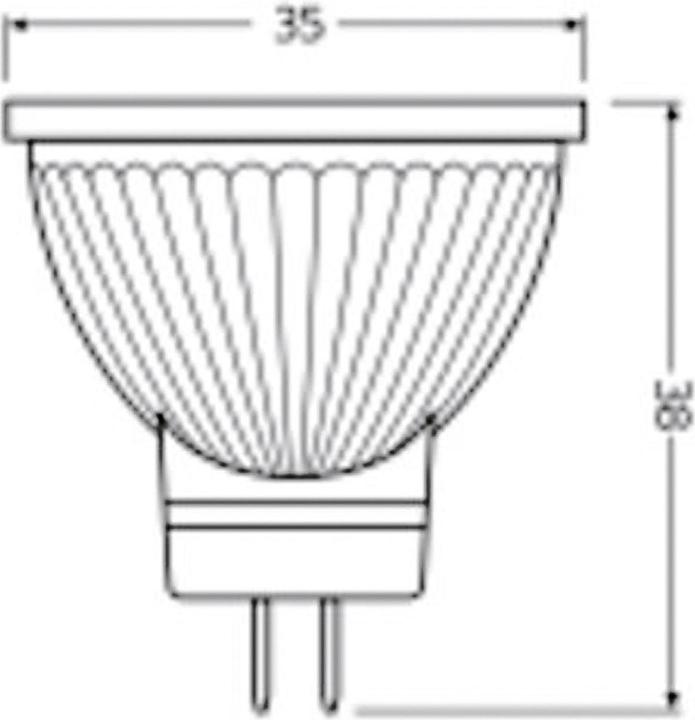 Image du produit Osram Star Mr11 (GU4, 35 W, 345 lm, 1 x, F)