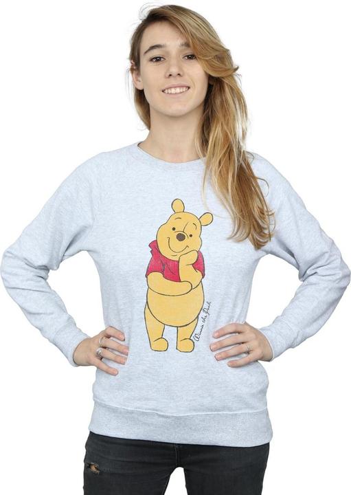 Actual product image Winnie the Pooh Womens/Ladies Classic Sweatshirt (XS)
