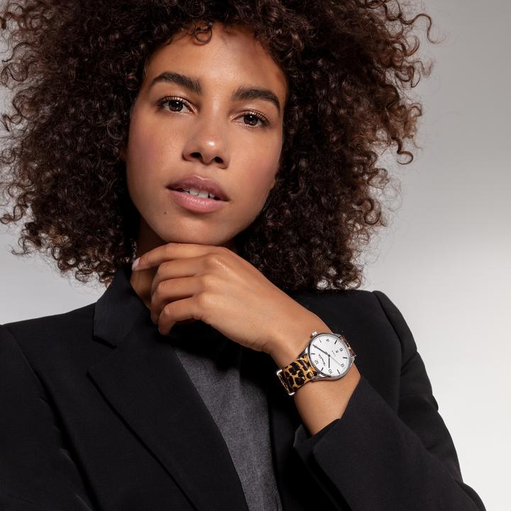 Actual product image Thomas Sabo Watch Strap Code TS Nato Animal Print (20 mm, Textile (Natoband))