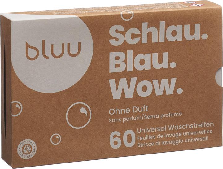 Actual product image bluu Universal washing strips (60 Washing cycles, Sheets)