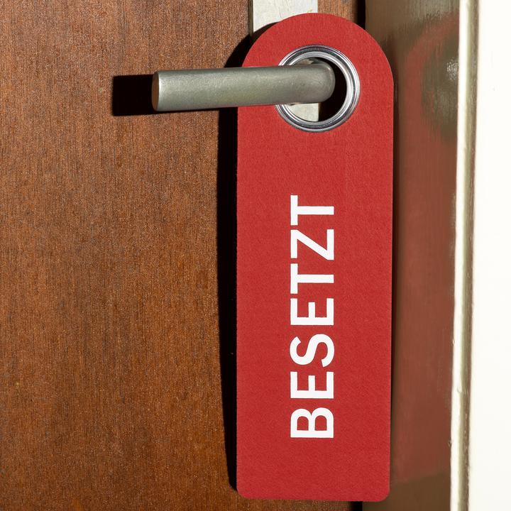 Actual product image Relaxdays 10x door plate