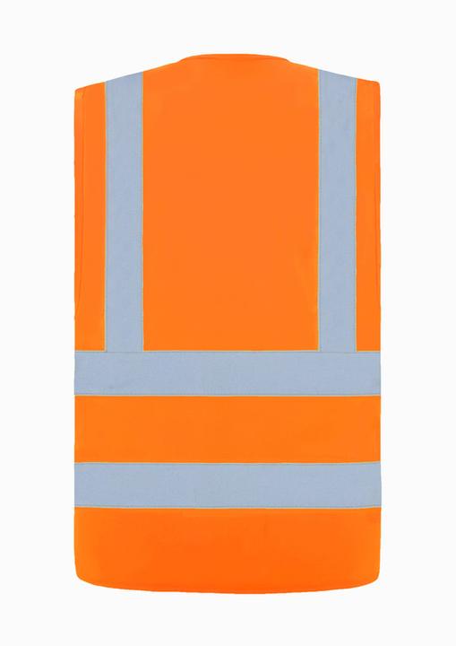 Actual product image Korntex High visibility waistcoat with 4 reflective stripes (5XL)
