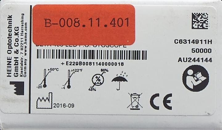 Produktbild Heine Beta 400 LED F.O Otoskop mit Tips (1 Stk)