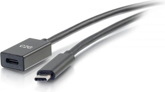 Image du produit C2G Câble d'extension USB-C vers C 3.1 (Gen 2) mâle/femelle () (0.30 m, USB 3.2 Gen 2)