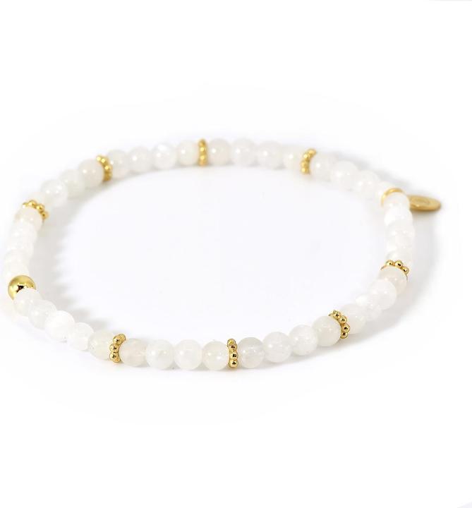 Actual product image Balibay Canel (18 cm, Sterling silver 925, Gemstone, Moonstone)