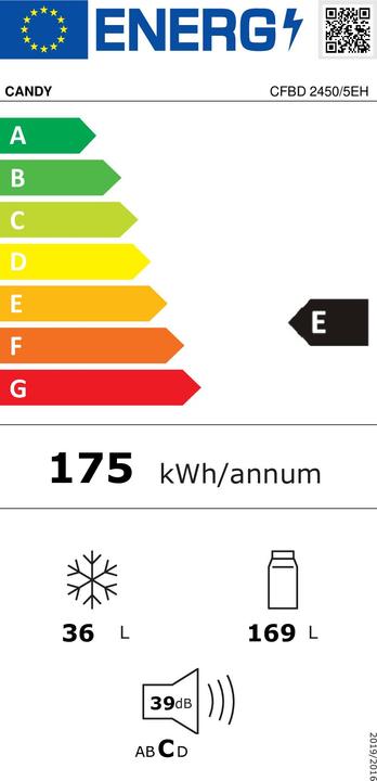 Energy Label Candy CFBD 2450/5EH (205 l)