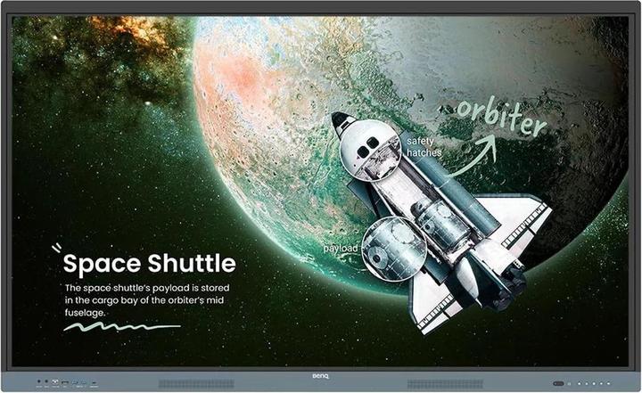 BenQ 86"" RE8604 450nits IR tactile 40 p, verre de protection (3840 x 2160 pixels, 86")