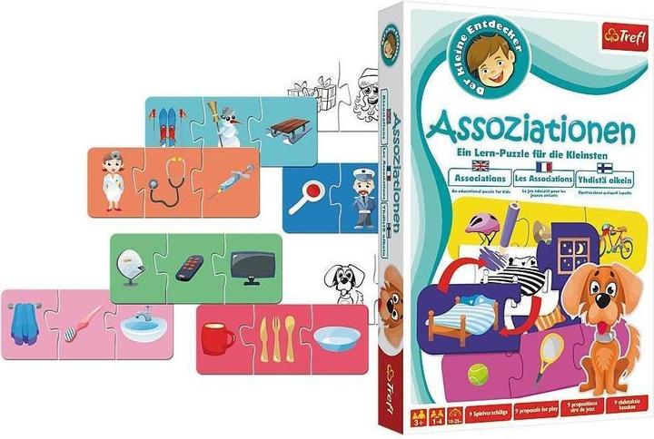 Actual product image Trefl The little explorer - associations game (German, French, English)