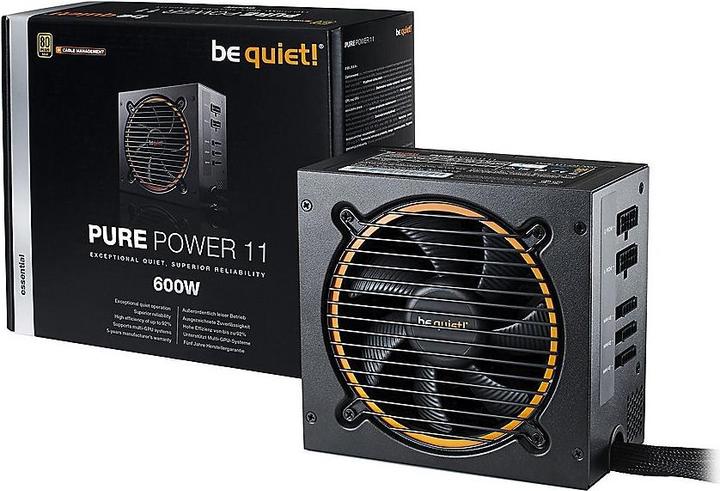 Produktbild be quiet! Pure Power 11 CM (600 W)