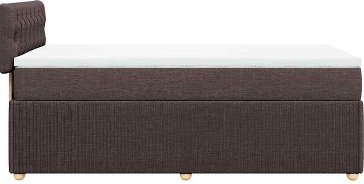 Produktbild VidaXL Bo x springbett mit Matratze 90 x 190 cm Stoff (90 x 190 cm, 90 x 190 cm)