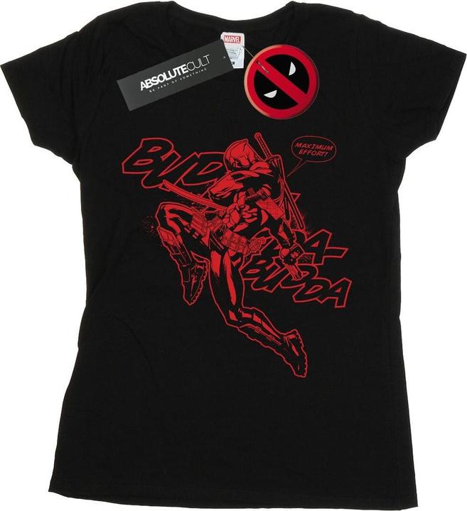 Immagine prodotto Deadpool Budda Budda Maglietta Donna (S)