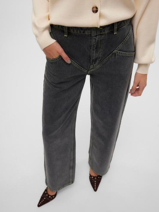 Actual product image Vero Moda SNRUDI Gerade geschnitten Jeans Weit geschnitten (W28/L32)
