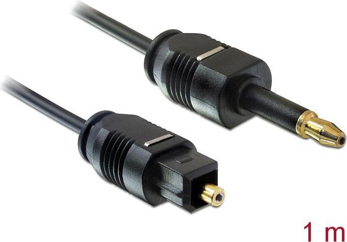 Actual product image Delock Digital audio cable (optical) (1 m, TOSLINK)