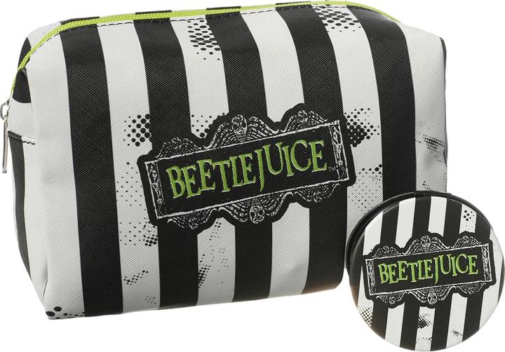 Produktbild Beetlejuice Kosmetiktasche Mit Streifen