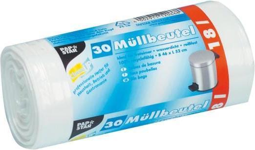 Papstar vuilniszakken 18 l, 30 stuks (30 x, 18 l)
