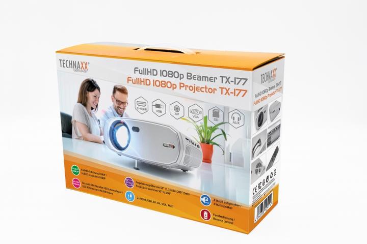 Image du produit Technaxx TX-177 (Full HD, 8500 lm)