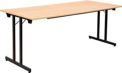 Immagine prodotto Sodematub Tavolo multiuso grigio chiaro, alluminio rettangolare, tubo quadrato in alluminio, 140,0 x 70,0 x (180 x 80 x 74 cm)