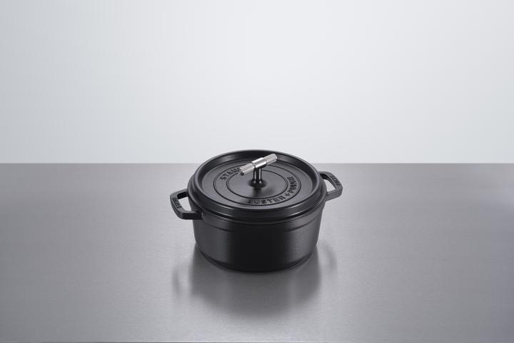 Image du produit Staub - Buster Punch Cocotte - Black - 24 cm (24 cm, Cocotte + faitout, Fonte)