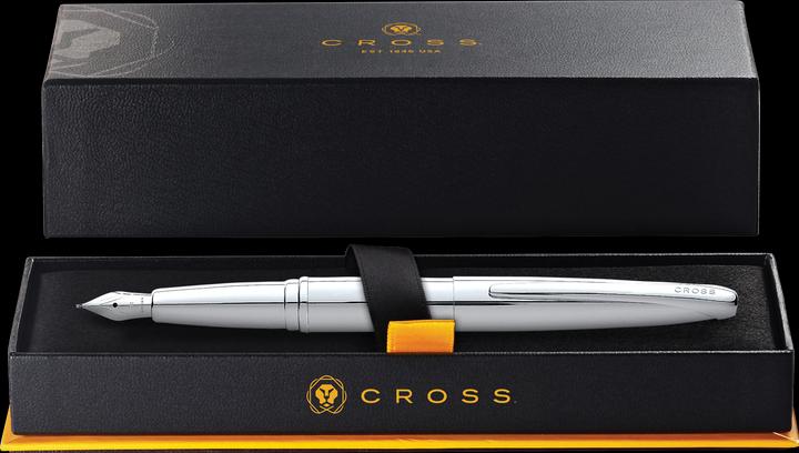 Produktbild Cross Füllhalter ATX F Glanz-Chrom (Chrom, 1 x)