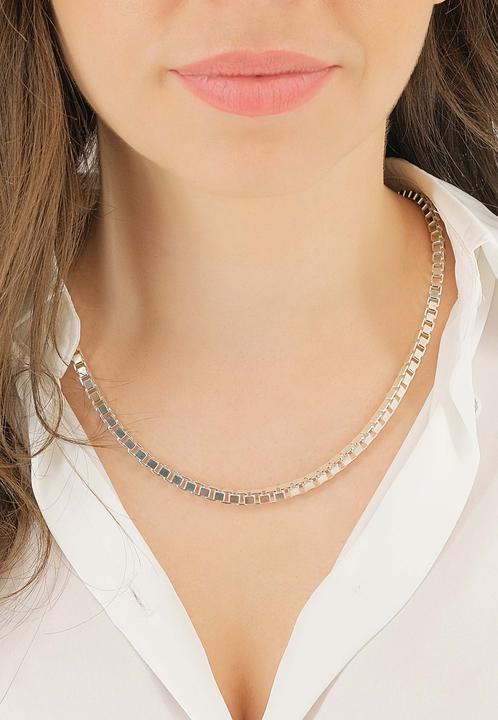 Immagine prodotto Muau Veneziano (925, Satinato, Argento lucido, 55 cm)