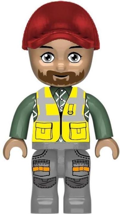 Image du produit Kiddicraft KIDDIZ Pack de figurines de l'équipe de construction
