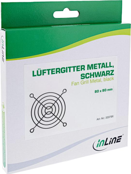 Produktbild InLine Lüftergitter Metall