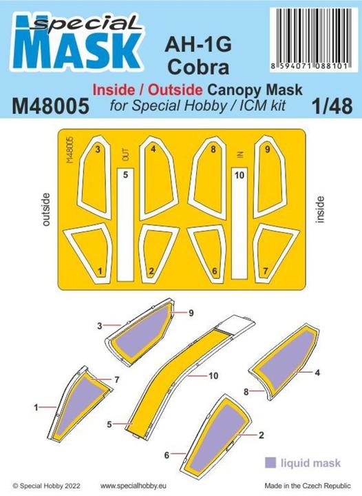 Produktbild Special Hobby AH-1G Cobra Mask