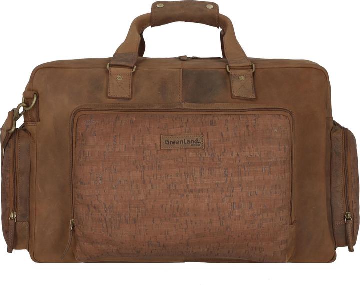 Produktbild Greenland Nature Nature Weekender Reisetasche Leder 50 cm Laptopfach (39 l)