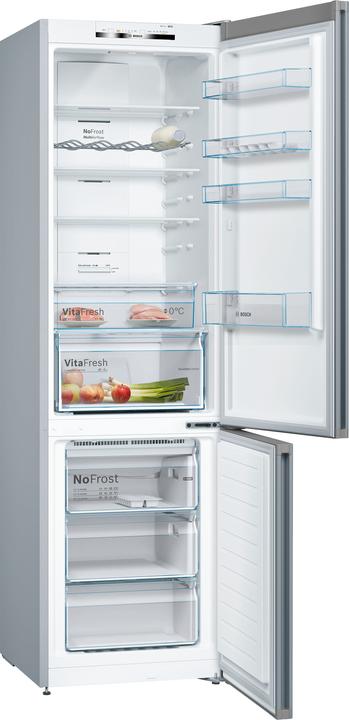 Image du produit Bosch Hausgeräte Bosch 4 Series KGN392LDC Réfrigérateur-congélateur en pose libre 368 L D Acier inoxydable (368 l)