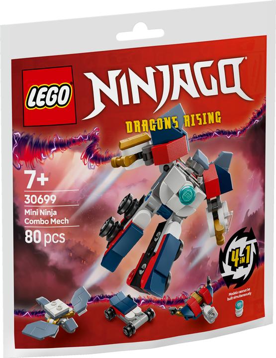 Image du produit LEGO Mini-mech combiné de Ninja (30699, LEGO Ninjago)