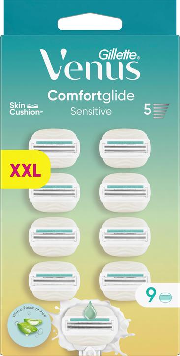 Produktbild Gillette Venus Rasierklingen Comfortglide Sensitive Systemklingen 9 (9 x)