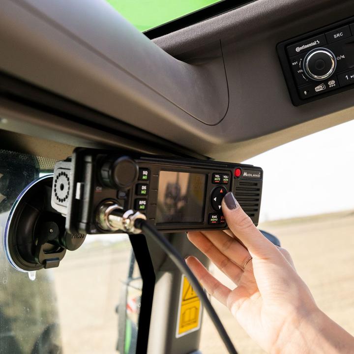 Actual product image Midland M-88 CB radio with color screen, VOX