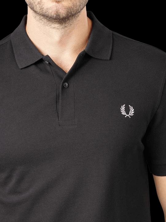 Actual product image Fred Perry Plain Polo Shirt black (S)