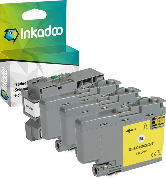Image du produit Inkadoo Multipack compatible avec Brother LC-426XL (M, Y, C, CF)