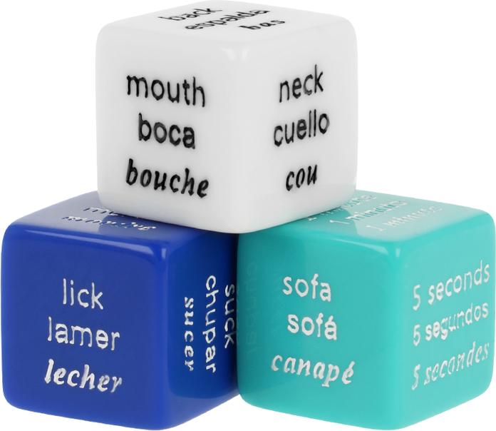 Image du produit Waterfeel Juego De Dados Er?Ticos Es/Fr/En (Jeux de dés, Français, Espagnol, Anglais, Portugais, Italien, Allemand)