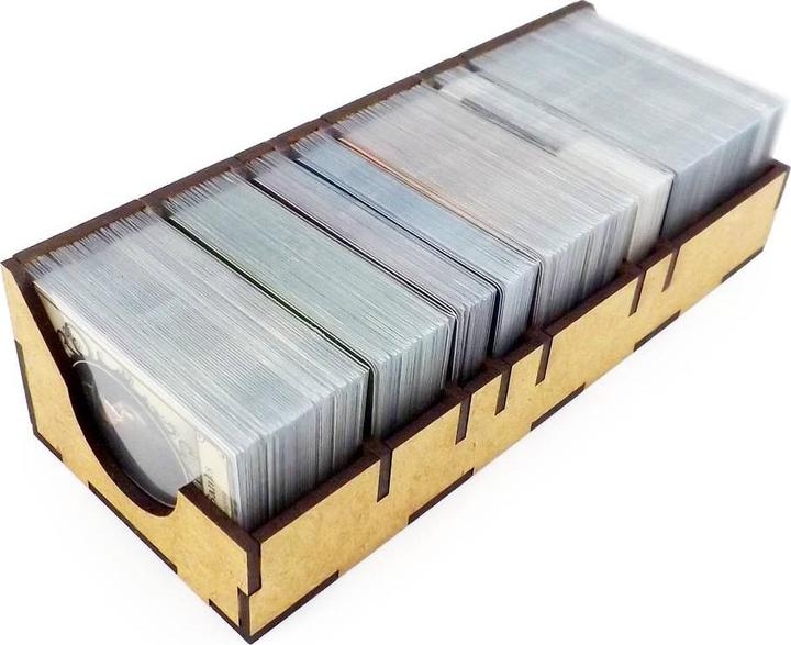 Actual product image Feldherr ARKH - Board game organiser for Arkham Horror 3rd Edition and expansion Midnight (Wood)