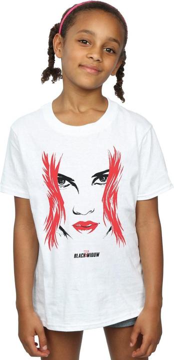 Image du produit - T-shirt BLACK WIDOW MOVIE CLOSE-UP - Fille (116)
