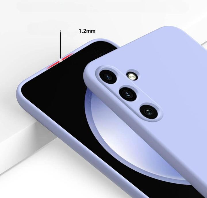 Image du produit Cover-Discount Galaxy A55 - Housse en caoutchouc silicone violet (Samsung Galaxy A55)