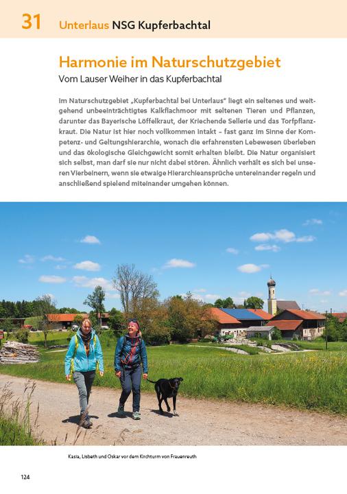Produktbild Die schönsten Wanderungen mit Hunden im Grossraum München (Deutsch, Michael Reimer, Katrin Baur, 2021)