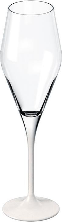 Actual product image Villeroy & Boch Champagne glass, set of 4 Manufacture Rock blanc (26 cl, 4 Glasses, Champagne glasses)
